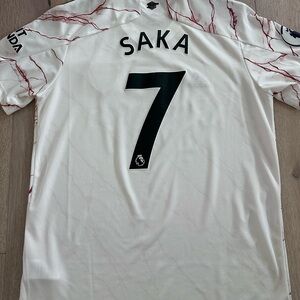 2020-2021 Arsenal Away Jersey Saka Size L